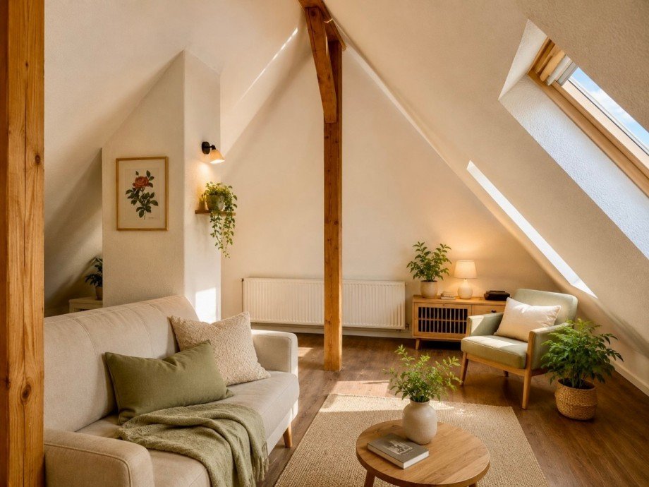 Dachboden Zimmer Villa Gohrisch
