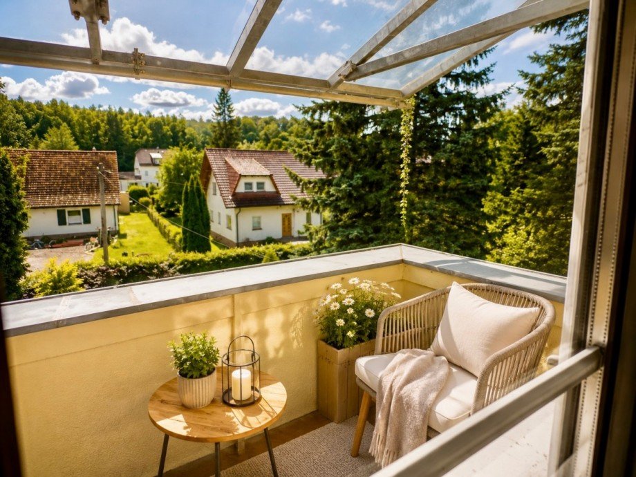 Balkon im OG Villa Gohrisch